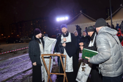 Купание в крещенской купели 2017 г