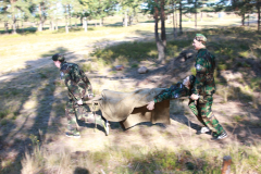 Военно-патриотические сборы для несовершенолетних граждан МО Озеро Долгое - 2015